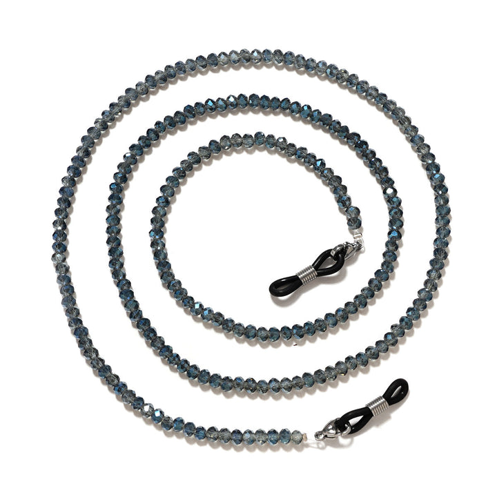 Dual-Strand Gemstone Glasses Chain kalsten
