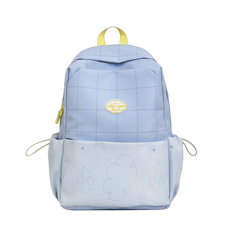 Playful Patterned School Backpack kalsten