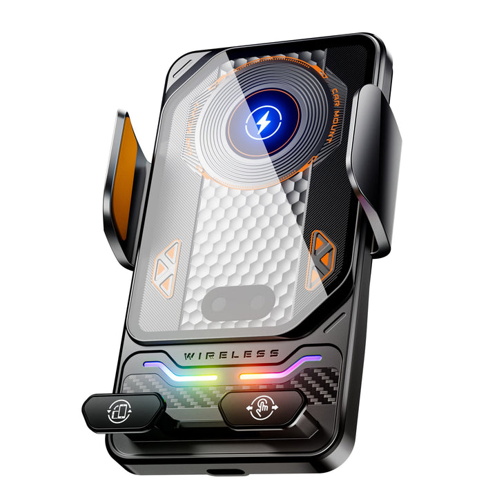 Unisex Smartphone holder with fast charging function and integrated safety device Kalsten