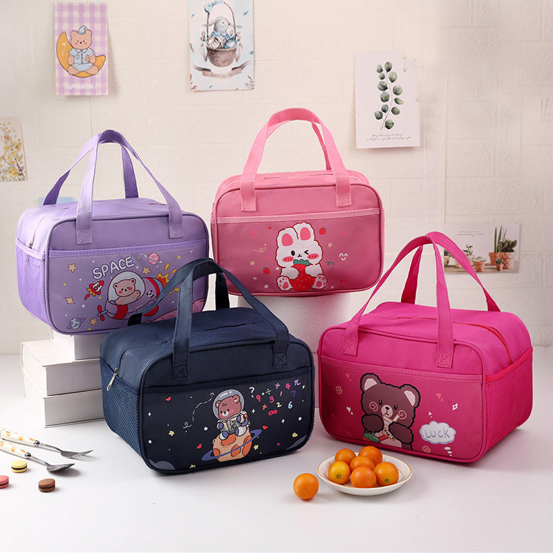 Cute Bear-Themed Insulated Lunch Bag Kalsten