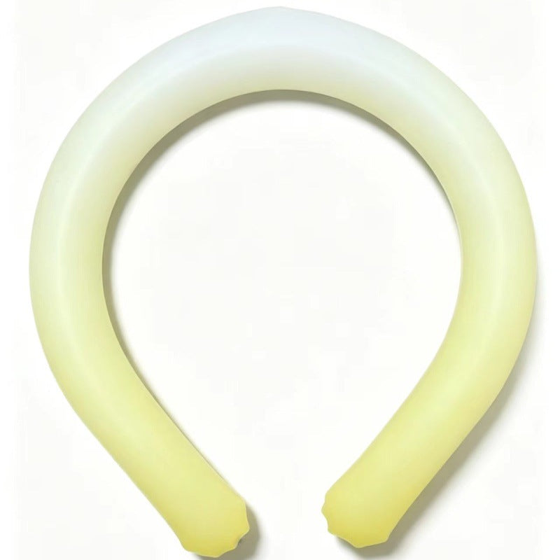 Women's flexible silicone LED neck light for hands-free reading and sports Kalsten