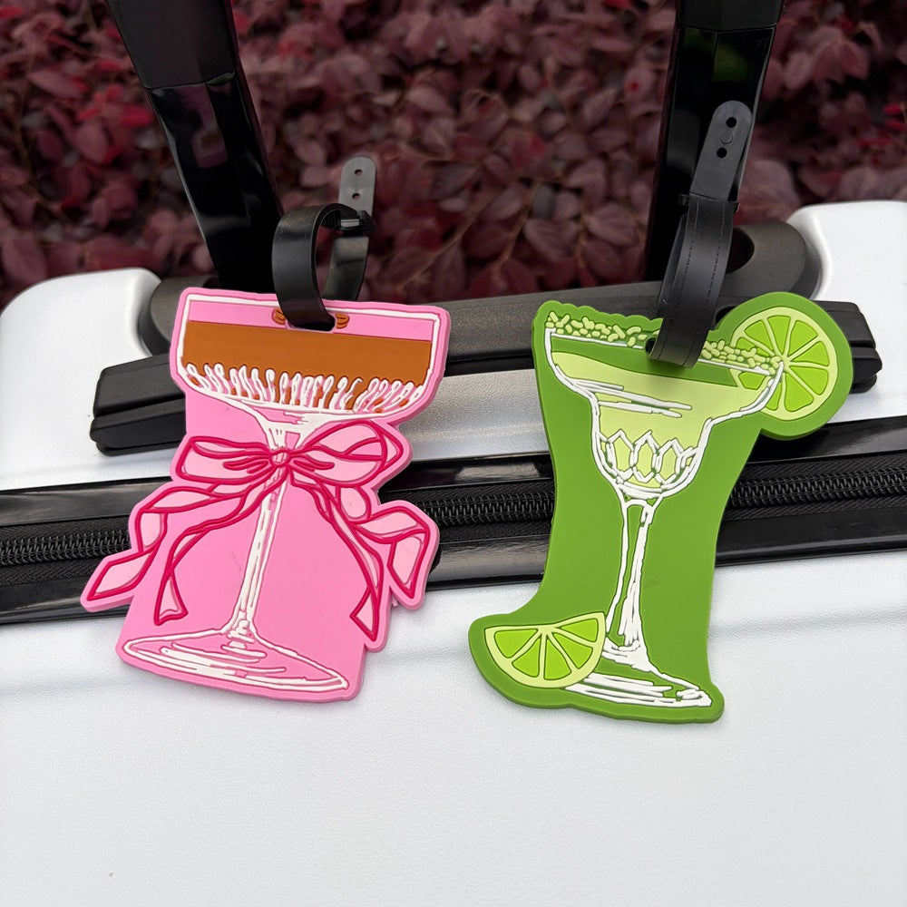 Martini-Themed Luggage Tag Kalsten