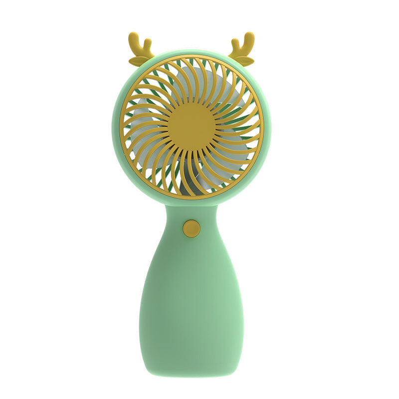 Cooling hands-free rechargeable dual bear-ear neck fan with adjustable speeds Kalsten