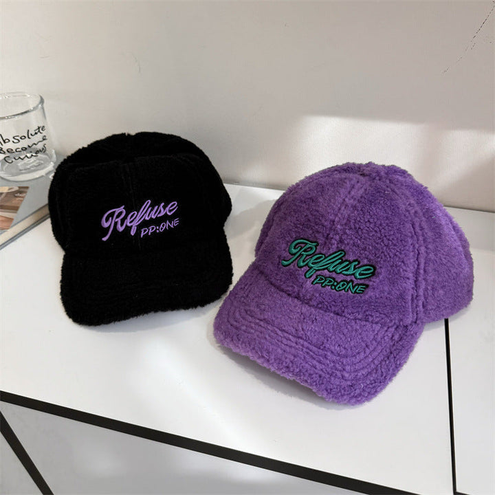 Women's Fuzzy Textured Baseball Cap Kalsten