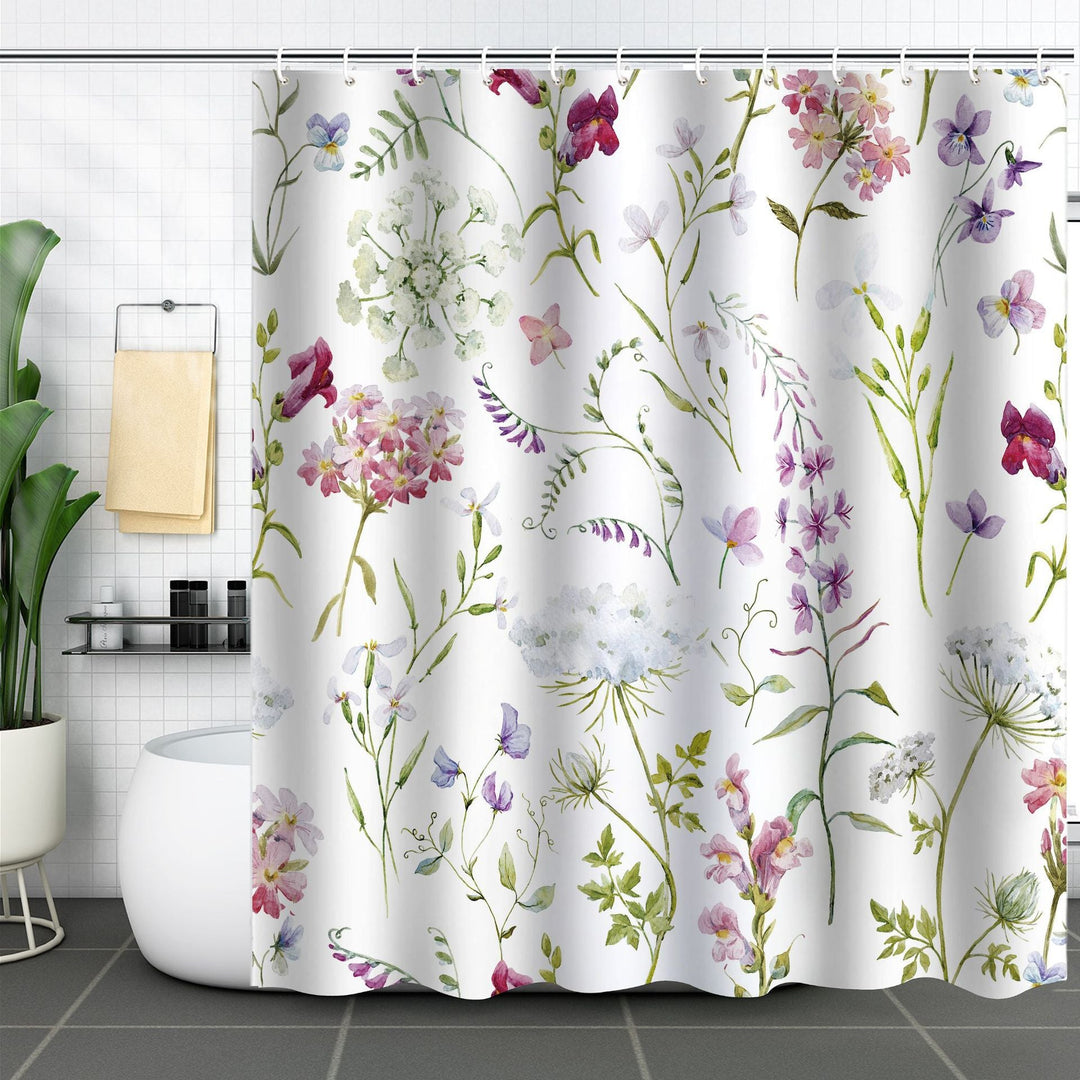 Botanical Garden Shower Curtain Kalsten