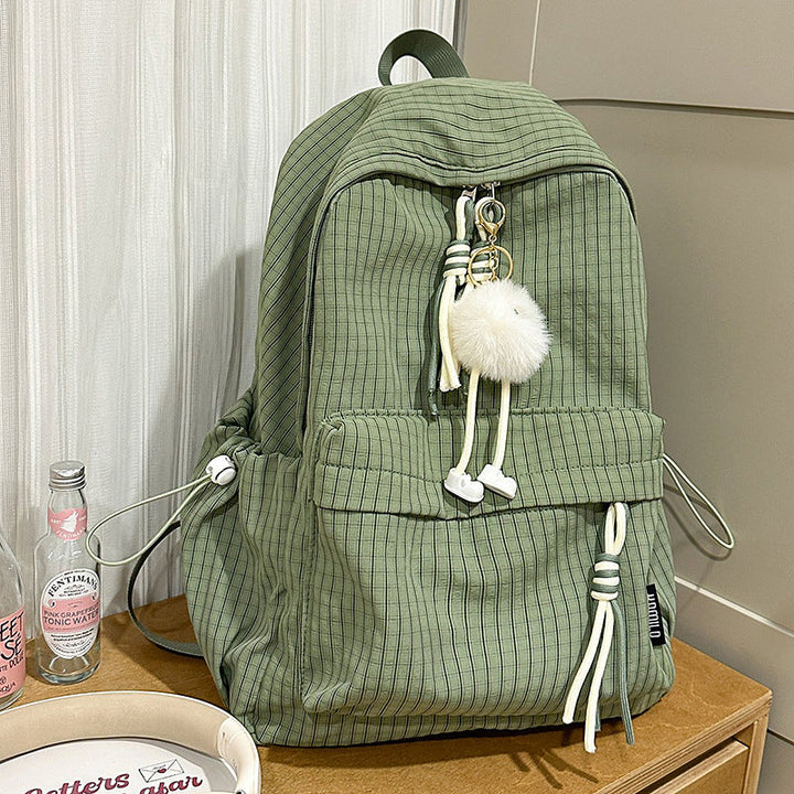 Durable Checked School Backpack