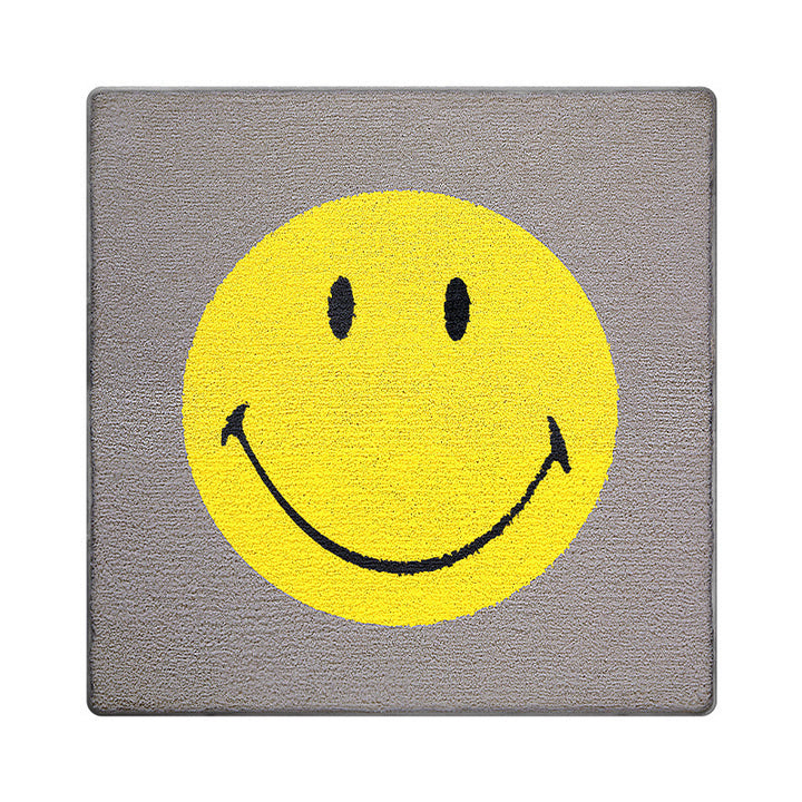 Cheerful Smile Face Bath Mat Kalsten