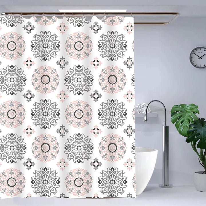 Elegant Floral Shower Curtain Kalsten