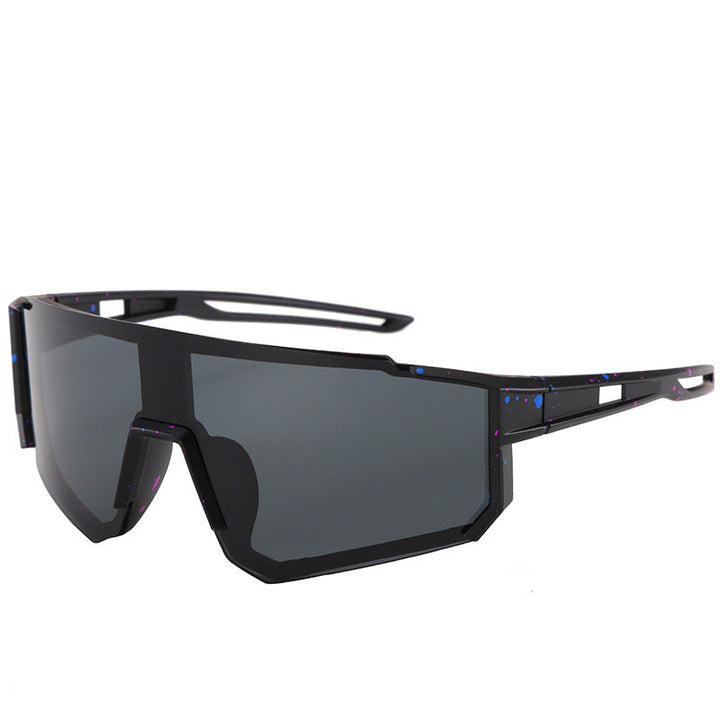 Men's Futuristic Oversized Shield Sunglasses Kalsten