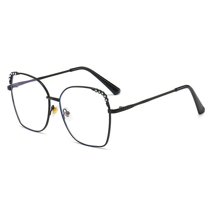 Elegant Square Sunglasses with Sparkling Accents Kalsten