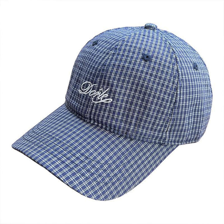 Women's Stylish Checkered Baseball Cap Kalsten
