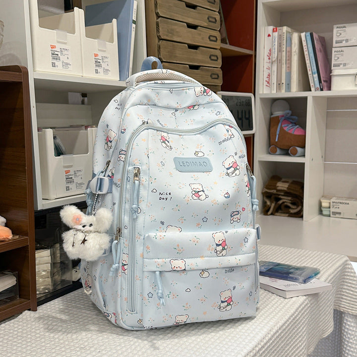 Cute Character-Themed School Backpack
