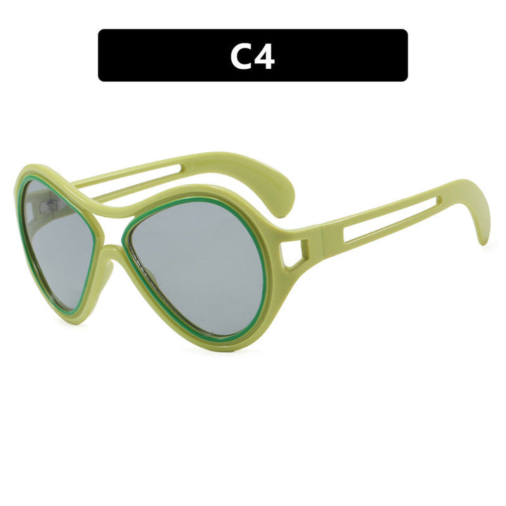 Women's vintage-inspired sunglasses with distinctive frame and UV protection Kalsten