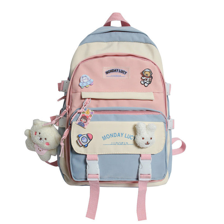 Playful Multi-Pocket Character Backpack Kalsten