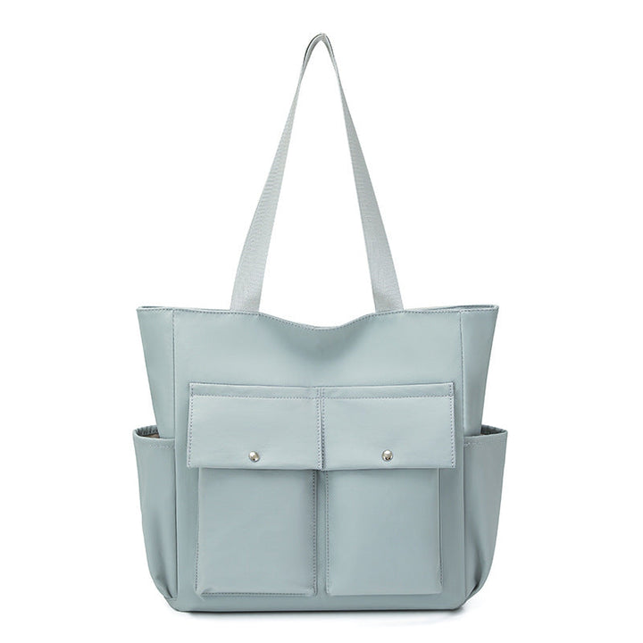 Spacious Dual-Pocket Tote Bag Kalsten
