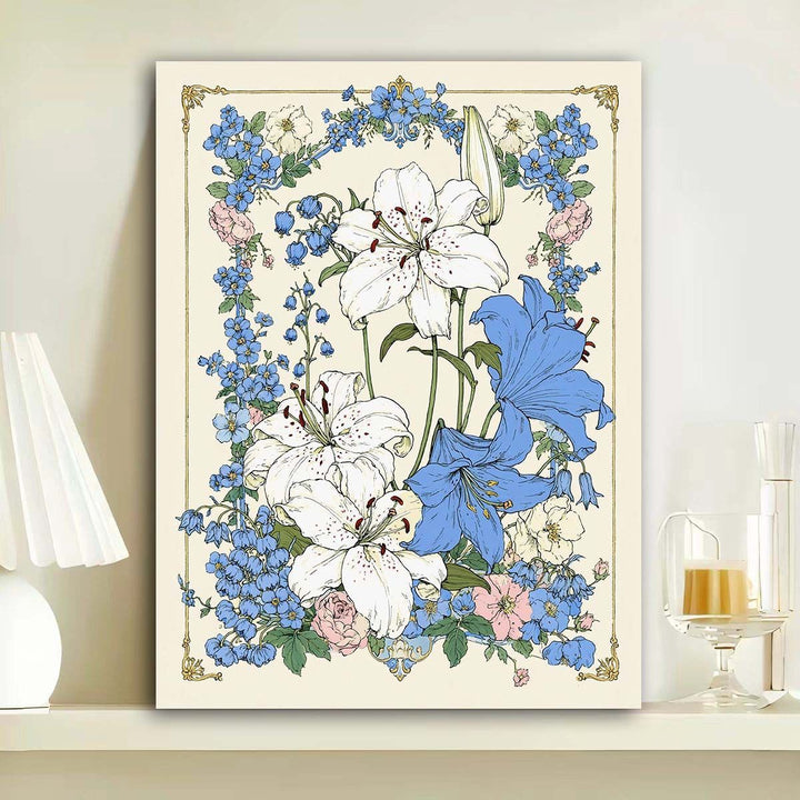 Botanical Floral Wall Art Kalsten
