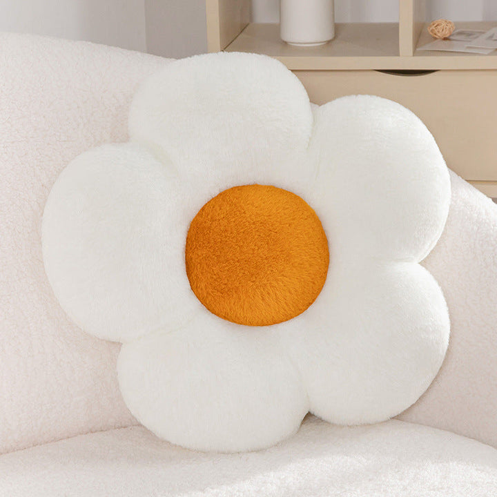 Plush seat cushion in flower shape Kalsten