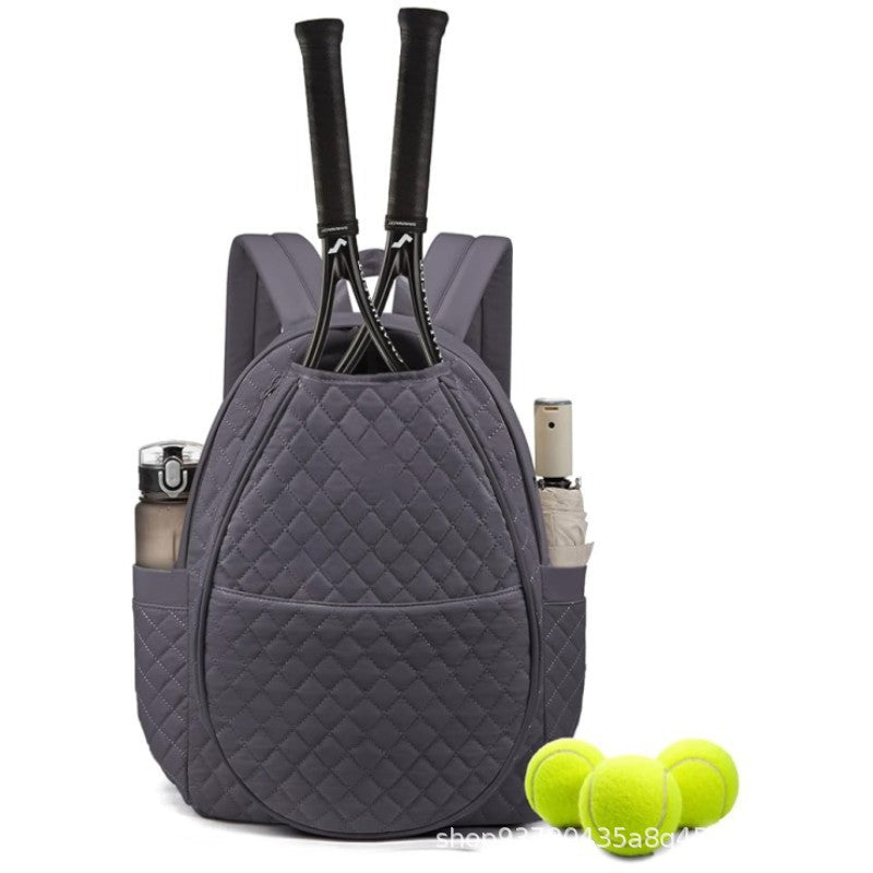Quilted Tennis Racket Backpack Acalora
