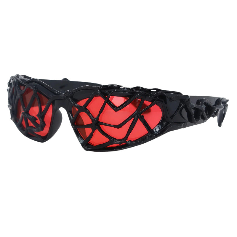 Women's Sporty Sunglasses with Innovative, Textured Frame Kalsten