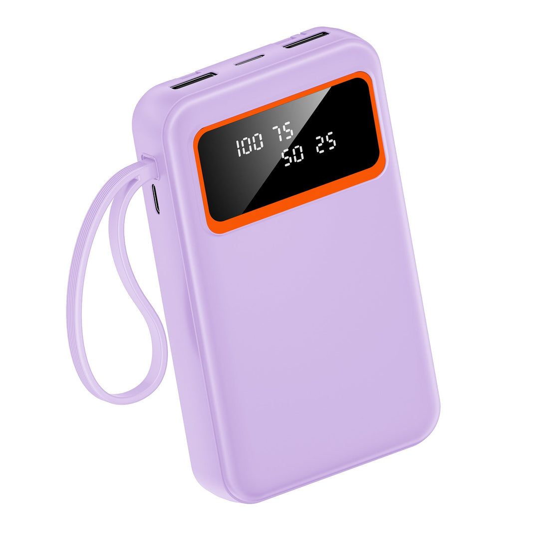 Portable power bank with digital LED display and fast charging function Kalsten