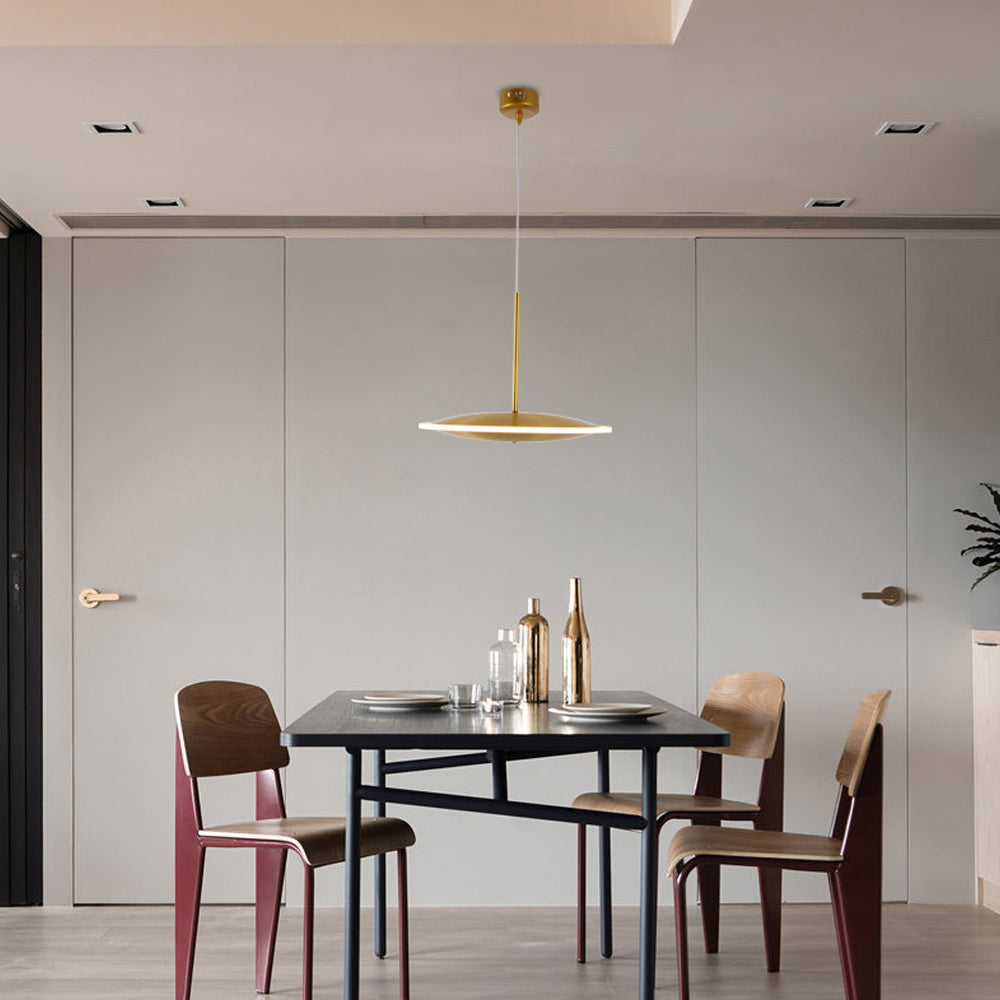 Modern Gold Chandelier Round Restaurant Lamps | Kalsten