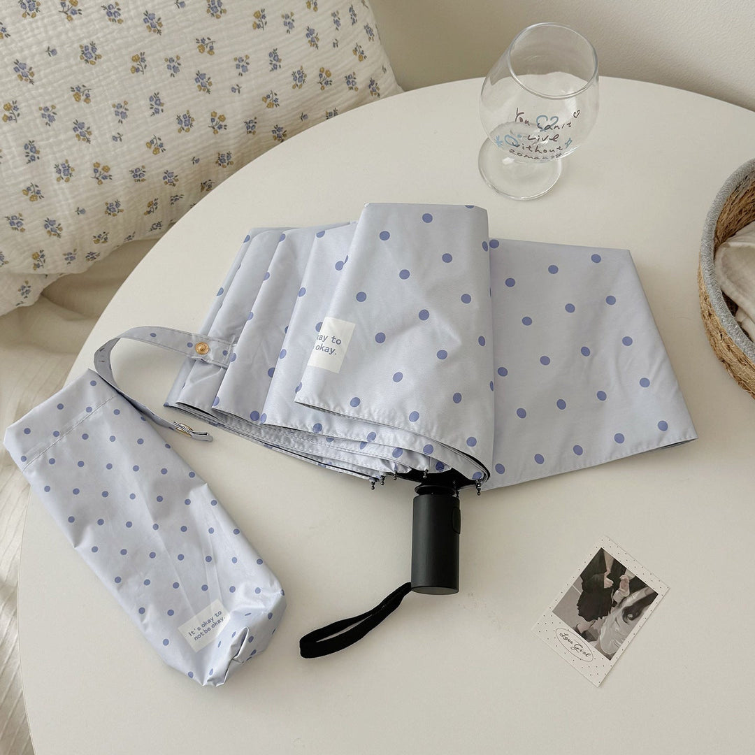 Ladies folding umbrella with sturdy mechanism and stylish design Kalsten