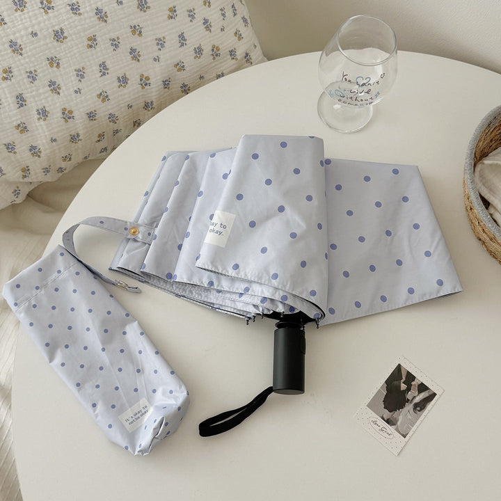 Ladies folding umbrella with sturdy mechanism and stylish design Kalsten