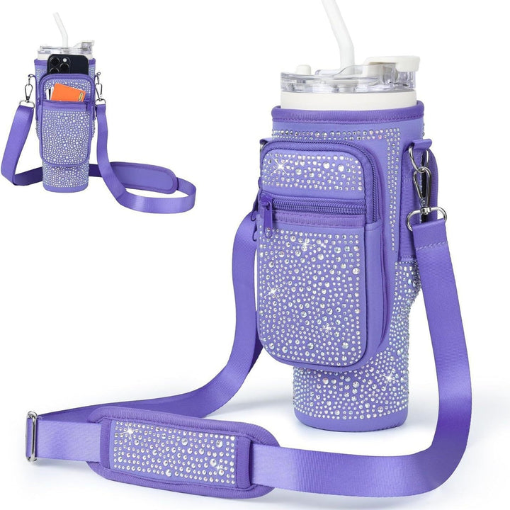Ladies Glittering Drink Container Bag with Versatile Functionality Kalsten