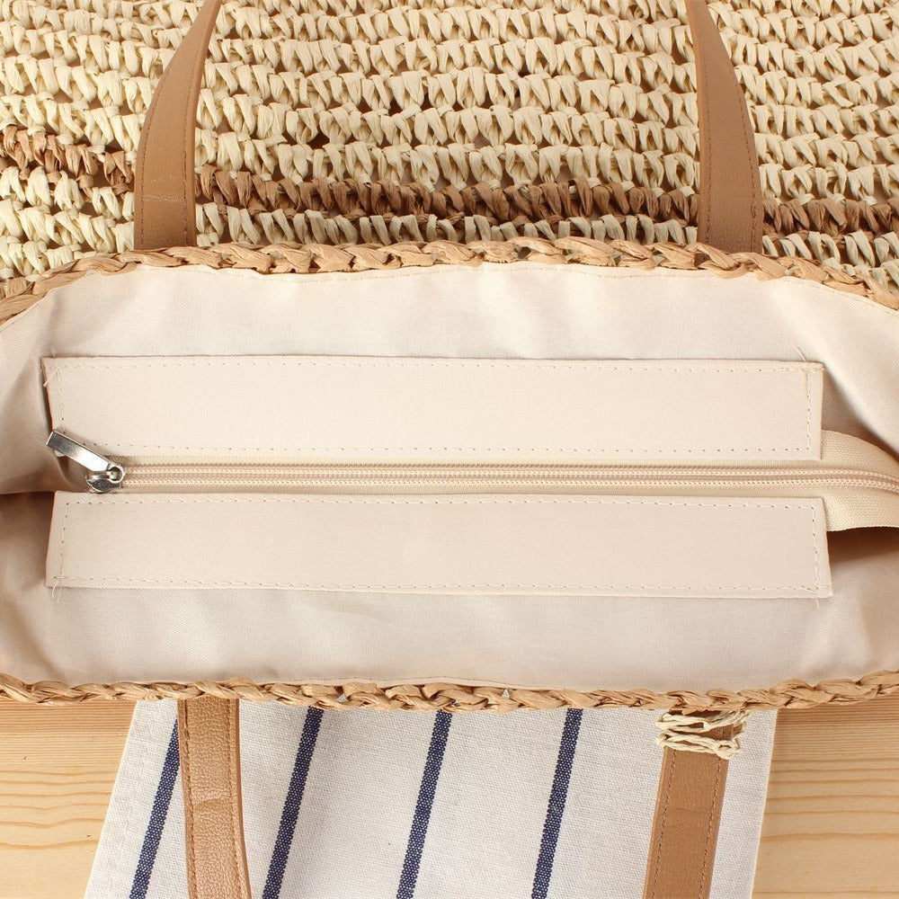 Large beach bag with elegant details Kalsten
