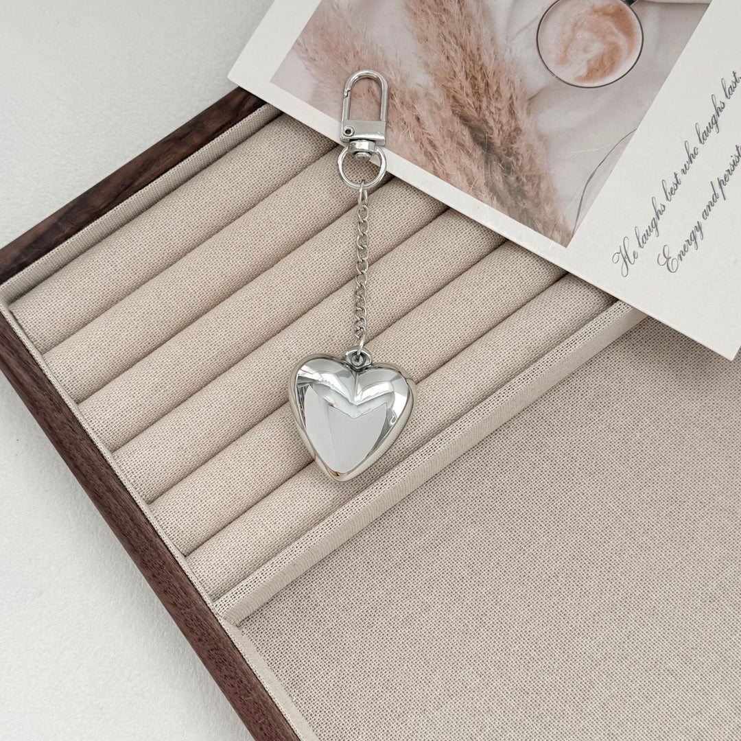 Heart-Shaped Metal Keychain Kalsten