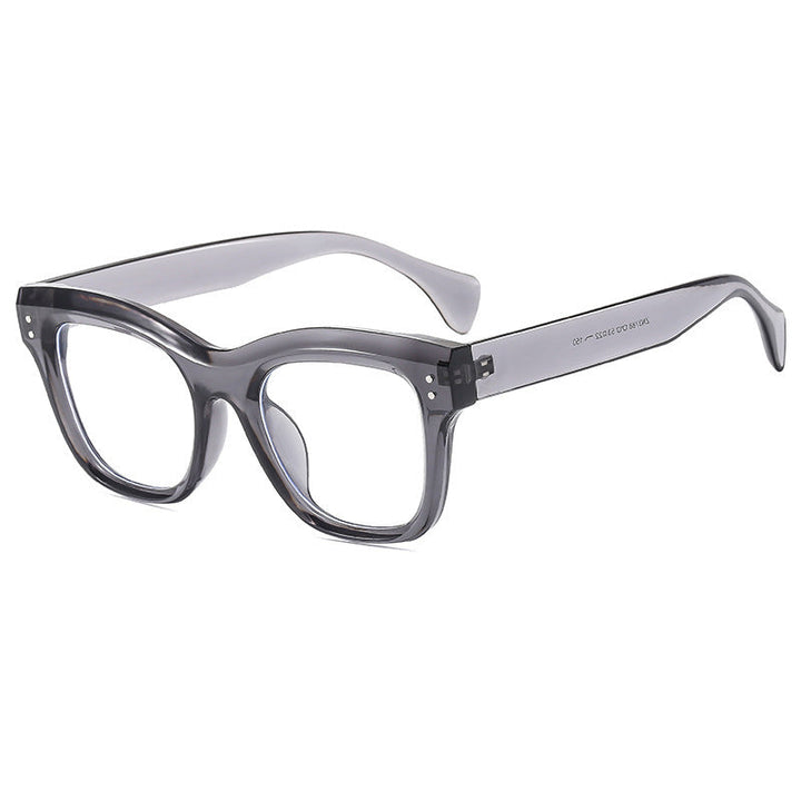 Women's oversized sunglasses with rounded square frame and UV protection Kalsten