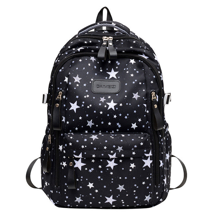 Starry Pattern Casual Backpack