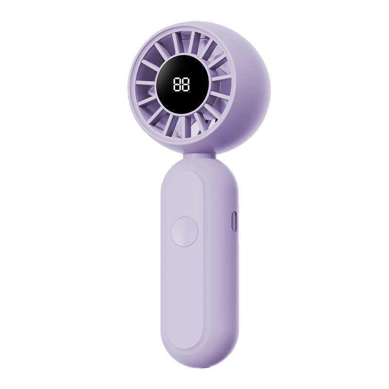 Ladies Portable Hand Fan with Digital Control Kalsten