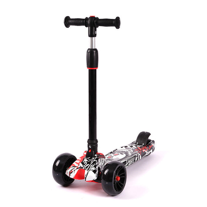 Colorful Graphic Kick Scooter Kalsten