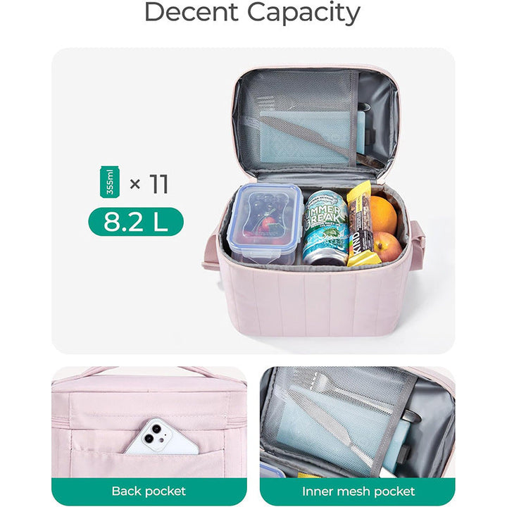 Insulated lunch and cooler bag with durable carrying handle Kalsten