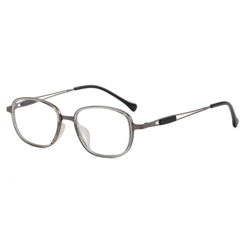 Fashionable sunglasses with square frame and slim metal frame Kalsten