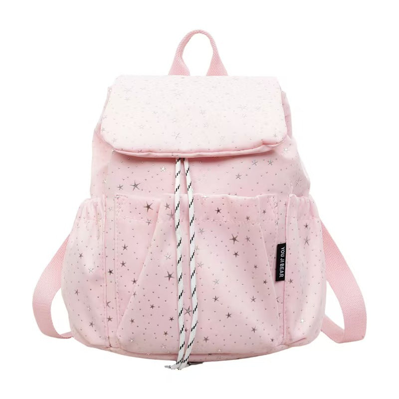 Starry Print Casual Backpack Kalsten