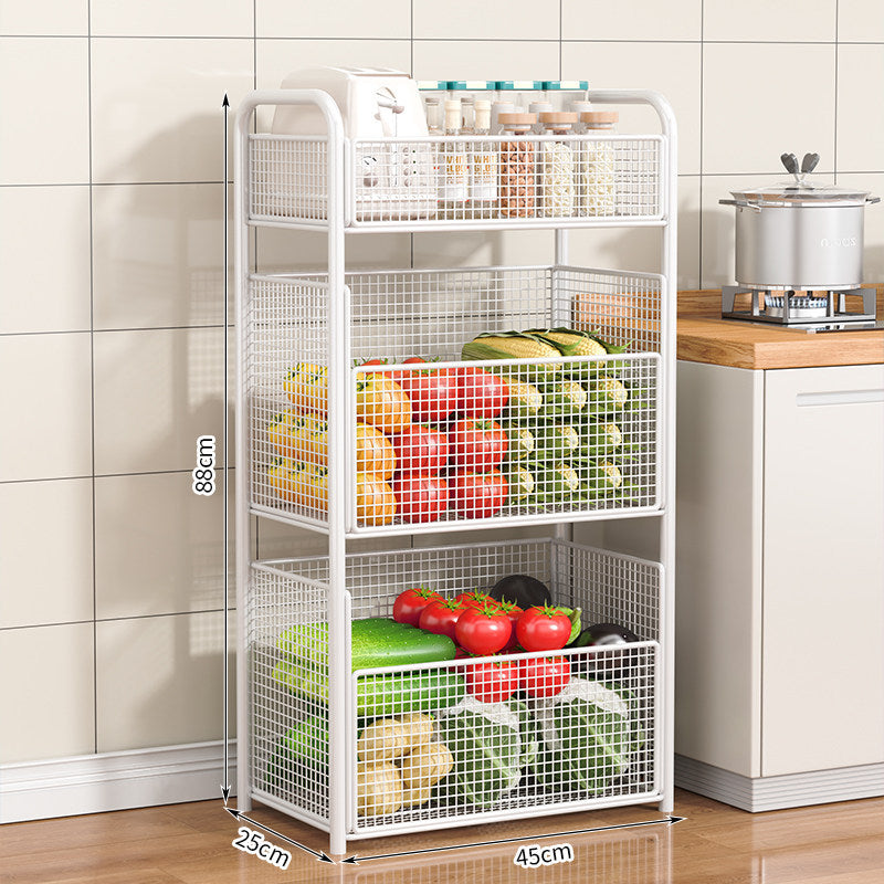 Rolling Kitchen Storage Rack Kalsten