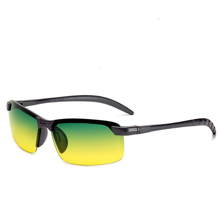 Men's sporty sunglasses with polarized lenses and flexible frame Kalsten