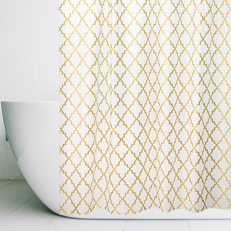Chic Geometric Pattern Shower Curtain Kalsten