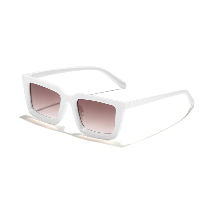 Women's modern square sunglasses with mirrored lenses Kalsten