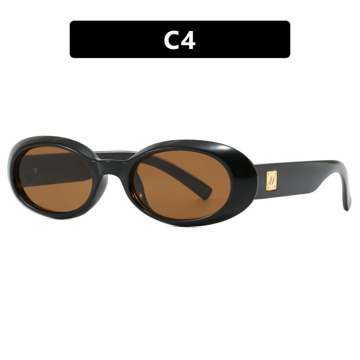 Ladies exclusive sunglasses in elegant oval design Kalsten