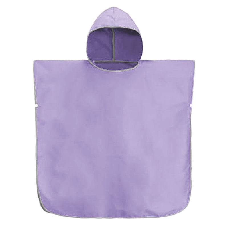 Water-repellent hooded poncho Kalsten