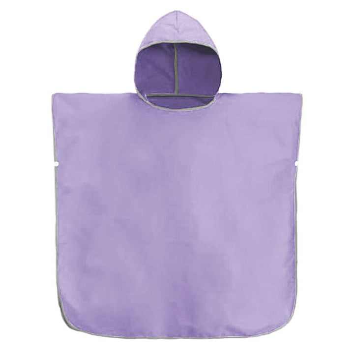 Water-repellent hooded poncho Kalsten
