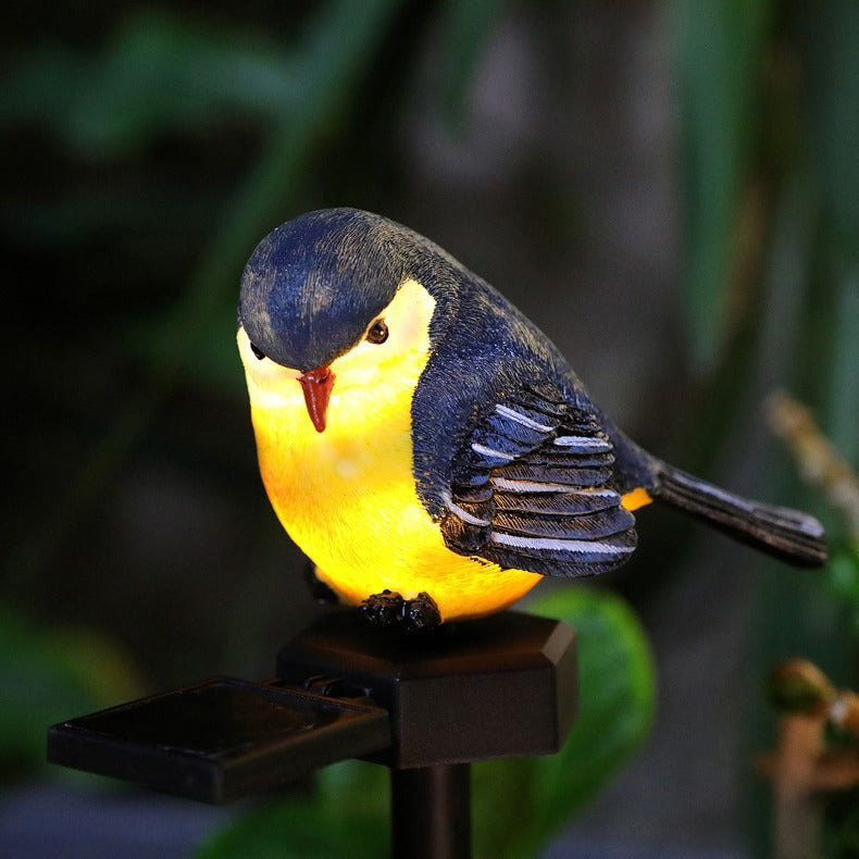 Realistic Solar-Powered Predator Owl Garden Stake With Motion Sensor Kalsten