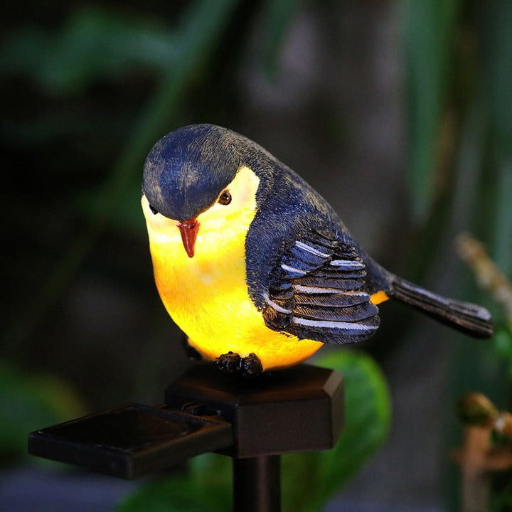 Realistic Solar-Powered Predator Owl Garden Stake With Motion Sensor Kalsten