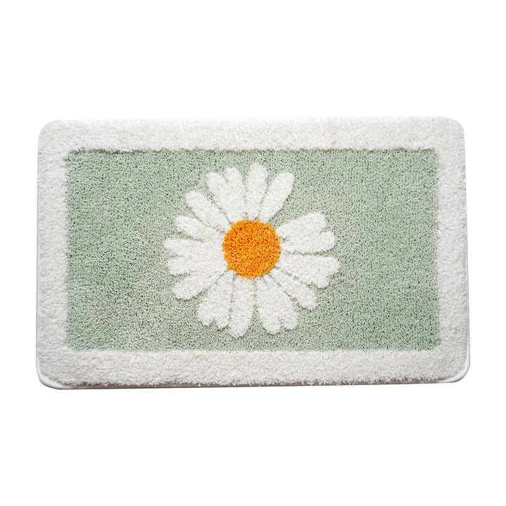 Decorative Floral Bath Mat Kalsten
