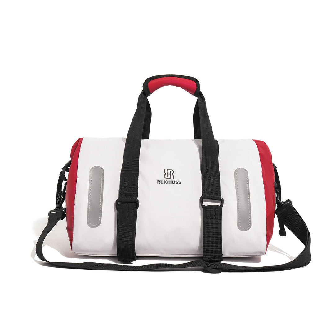 Sporty Fitness Duffel Bag With Reflective Accents Kalsten