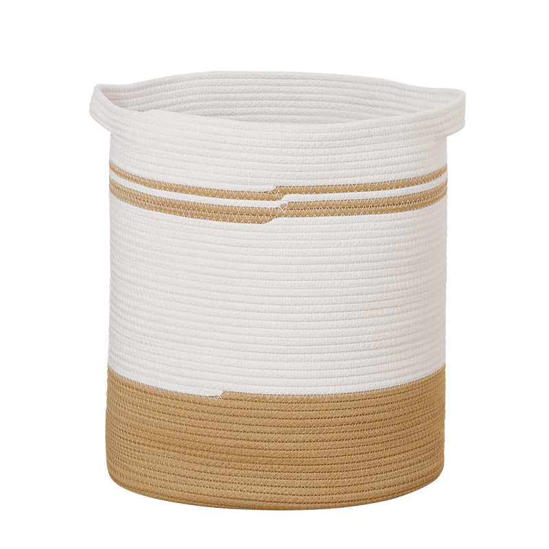 Women's storage basket with modern striped design Kalsten