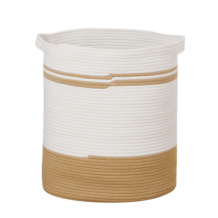 Women's storage basket with modern striped design Kalsten